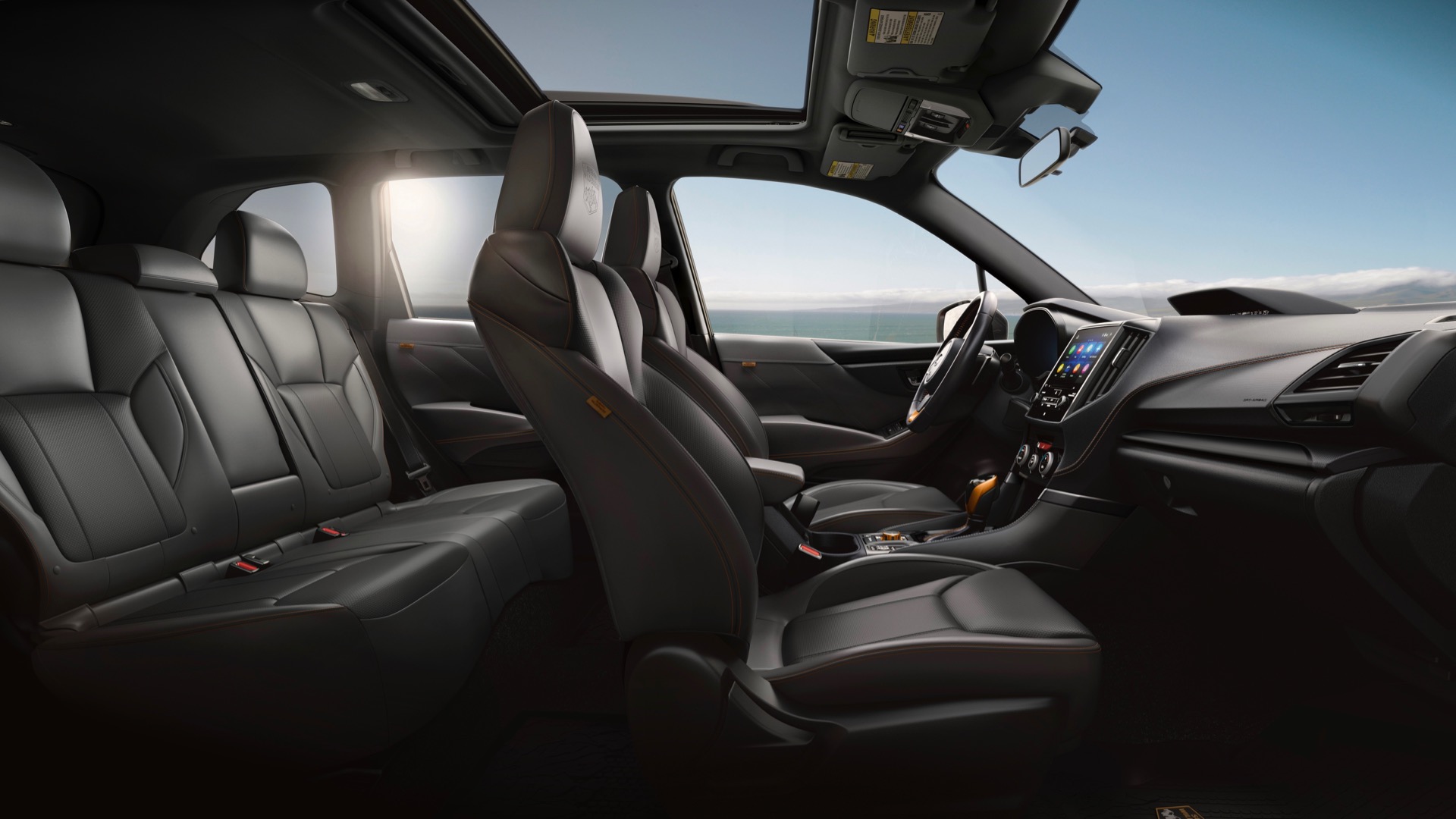 Download 2022 Subaru Forester Wilderness - Interior, Seats HD Wallpaper 1920x1080 #21
