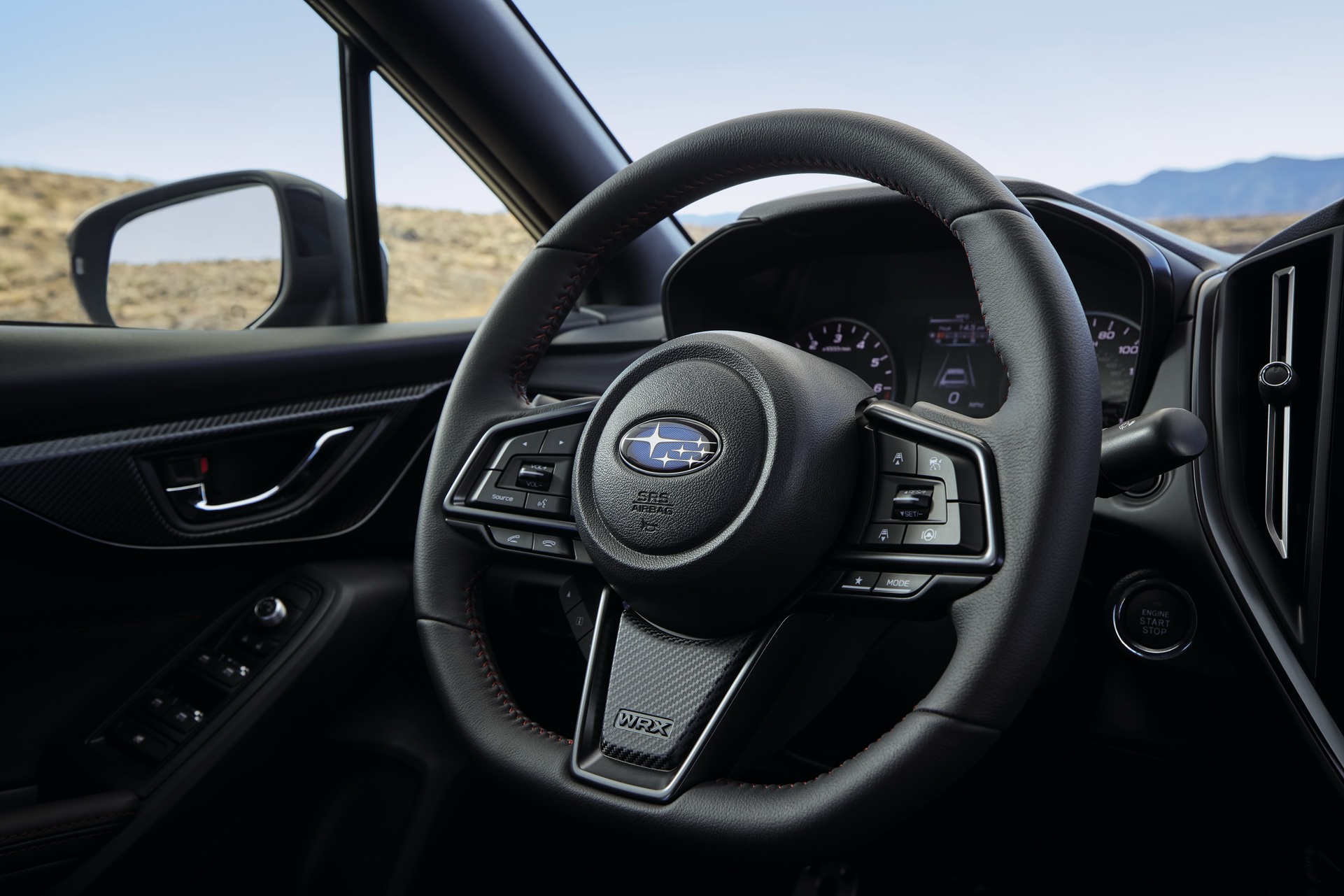Download 2022 Subaru WRX - Interior, Steering Wheel HD Wallpaper 1921x1281 #57