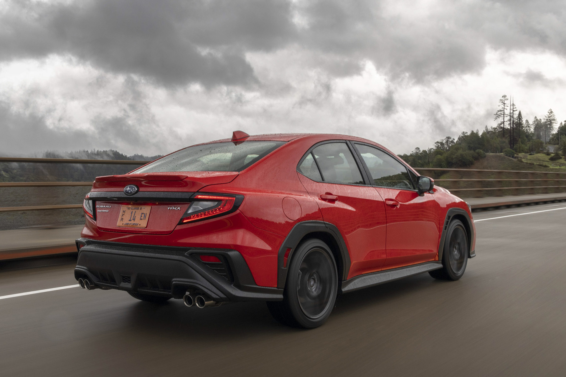 Download 2022 Subaru WRX - Rear Three-Quarter HD Wallpaper 1921x1281 #67