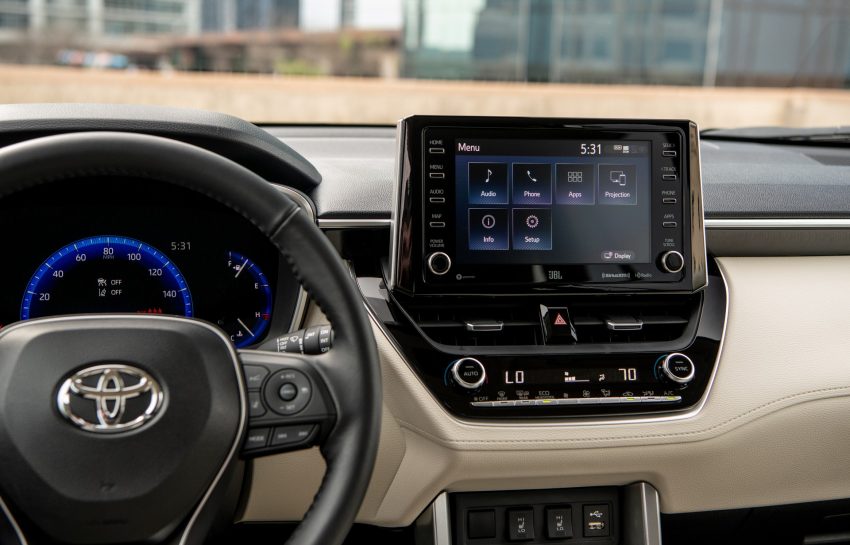 2022 Toyota Corolla Cross XLE - Central Console Wallpaper 850x545 #33