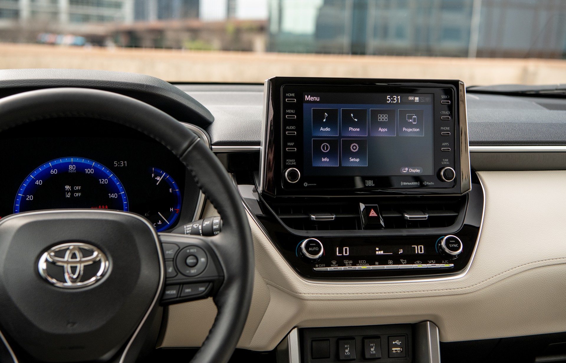 Download 2022 Toyota Corolla Cross XLE - Central Console HD Wallpaper 1920x1231 #33