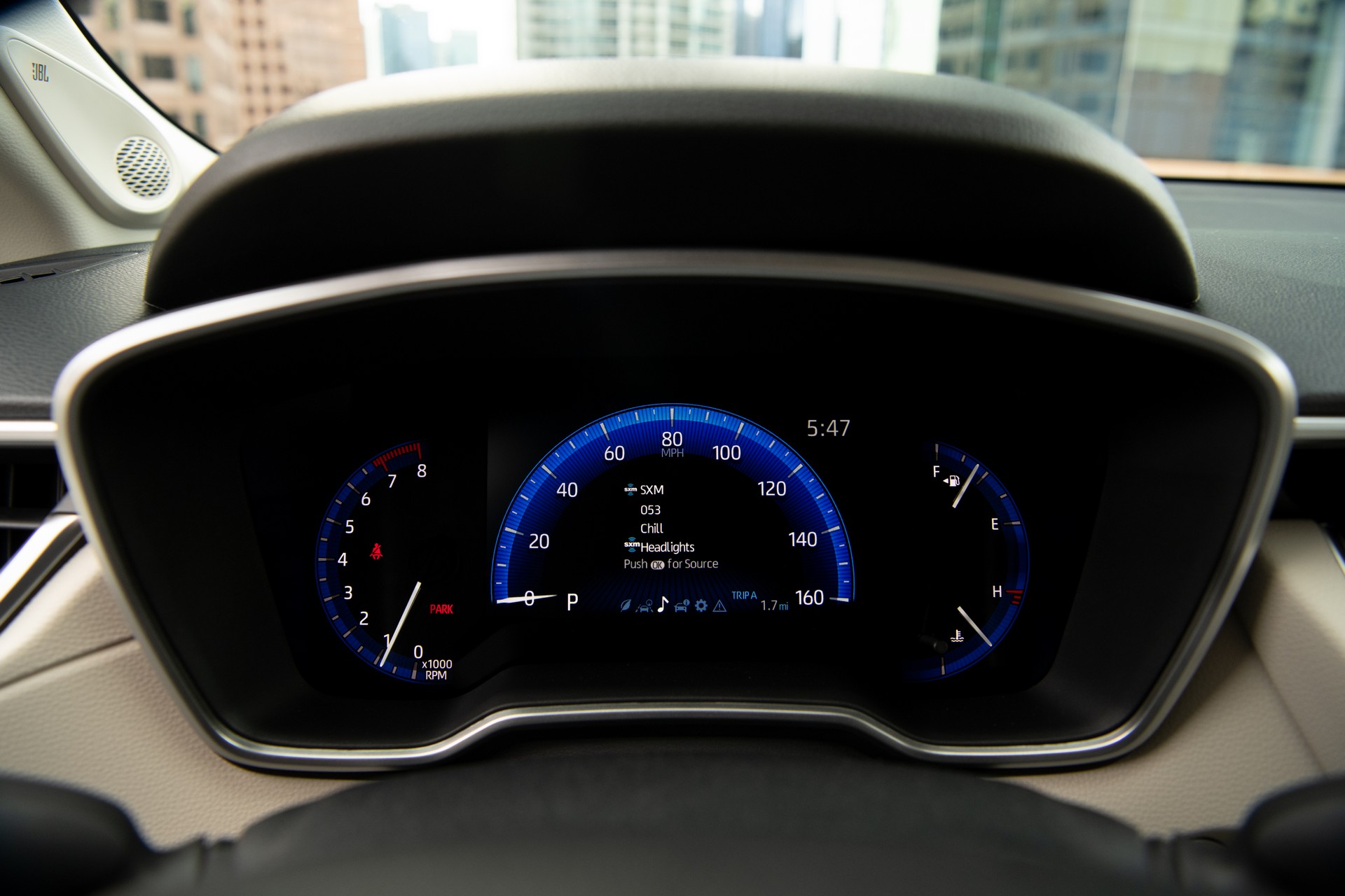 Download 2022 Toyota Corolla Cross XLE - Instrument Cluster HD Wallpaper 1920x1280 #38