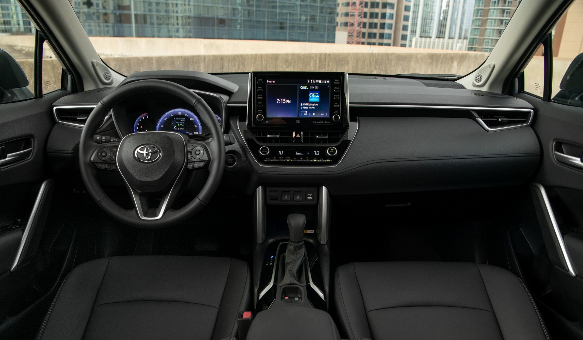 Download 2022 Toyota Corolla Cross XLE - Interior, Cockpit HD Wallpaper 1920x1121 #125