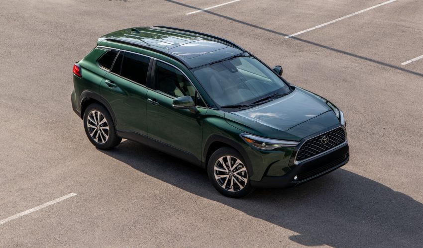 2022 Toyota Corolla Cross XLE - Top Wallpaper 850x499 #18