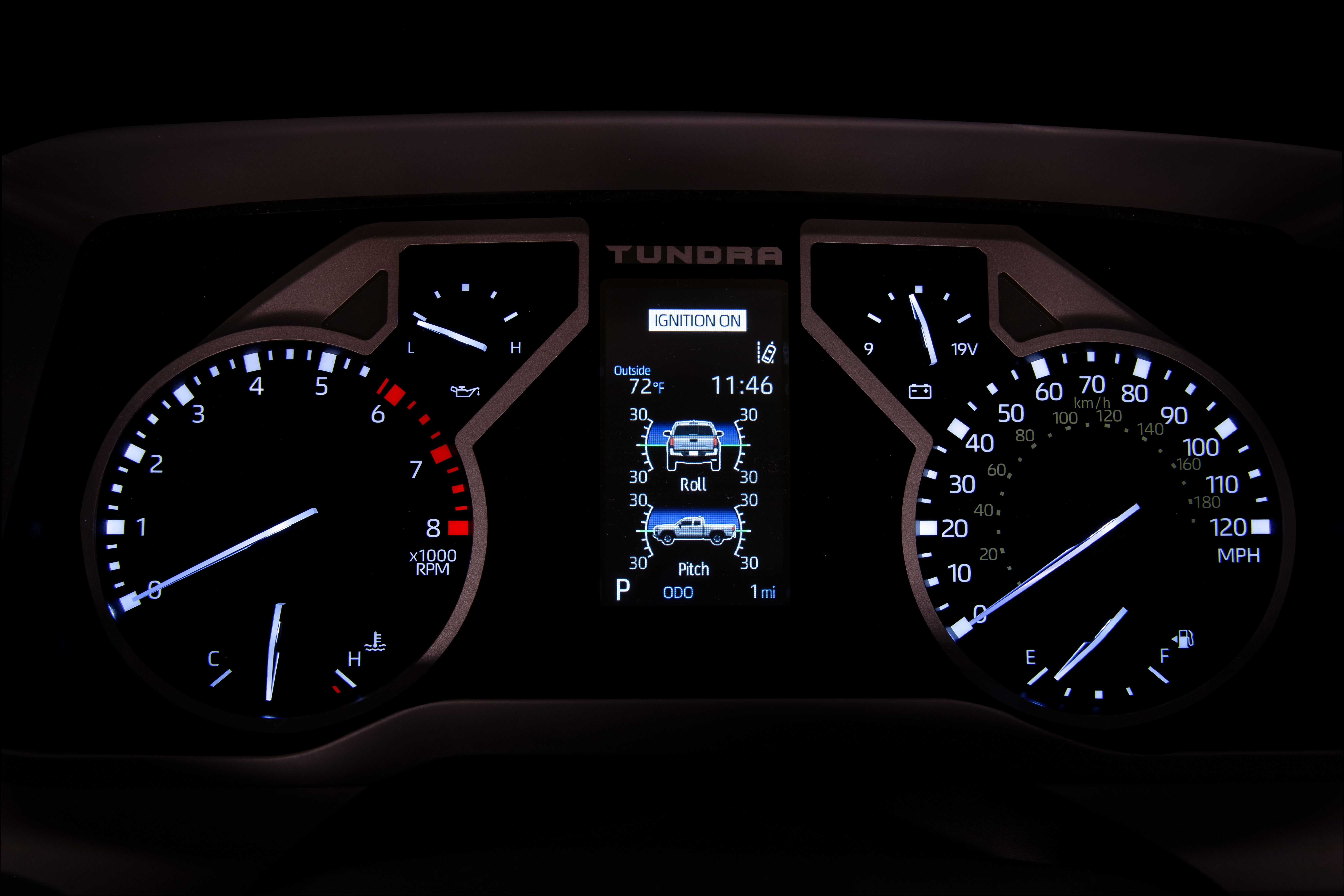 Download 2022 Toyota Tundra Limited - Digital Instrument Cluster HD Wallpaper 6720x4480 #104