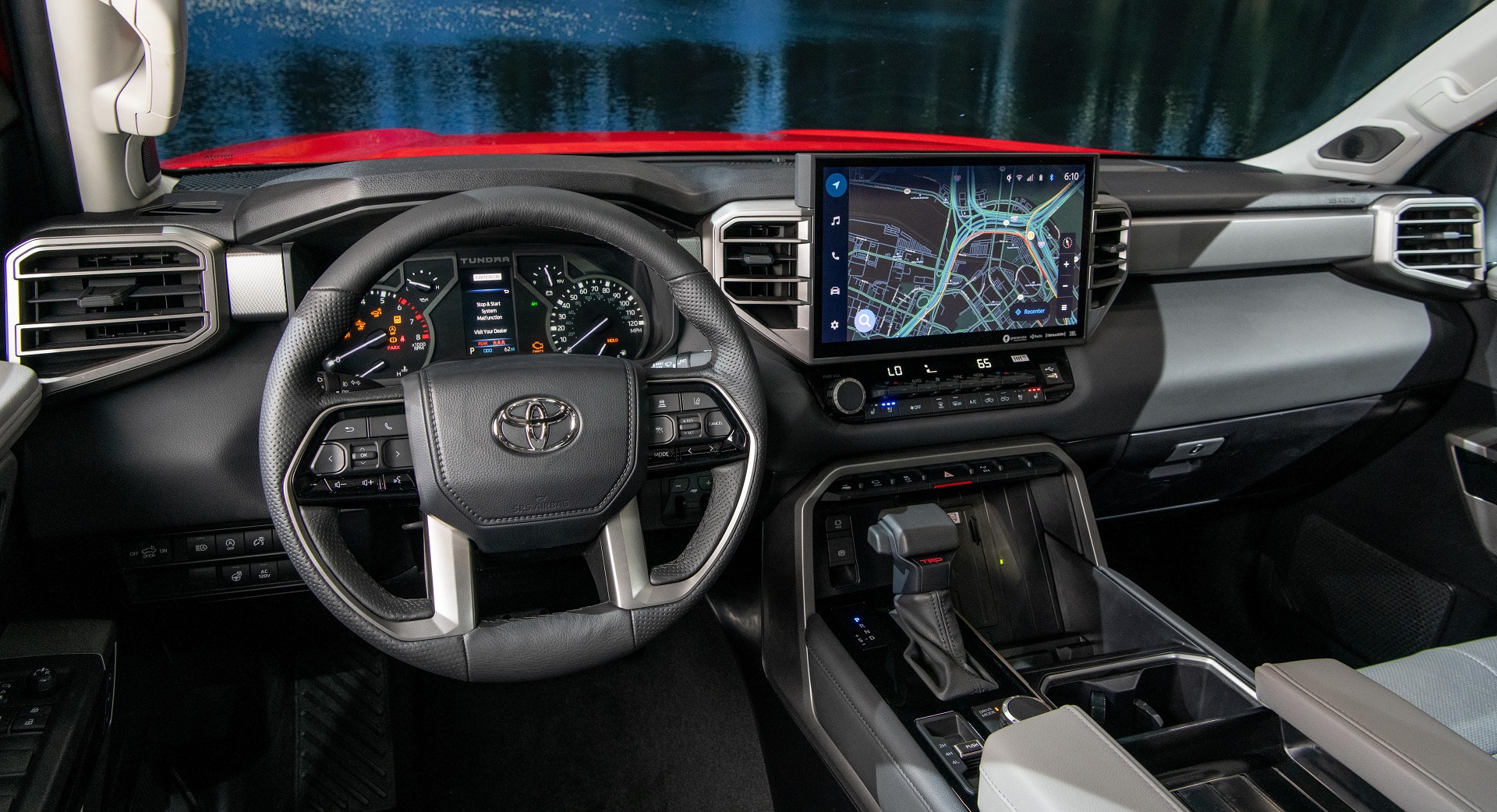 Download 2022 Toyota Tundra Limited - Interior, Cockpit HD Wallpaper 1920x1042 #88