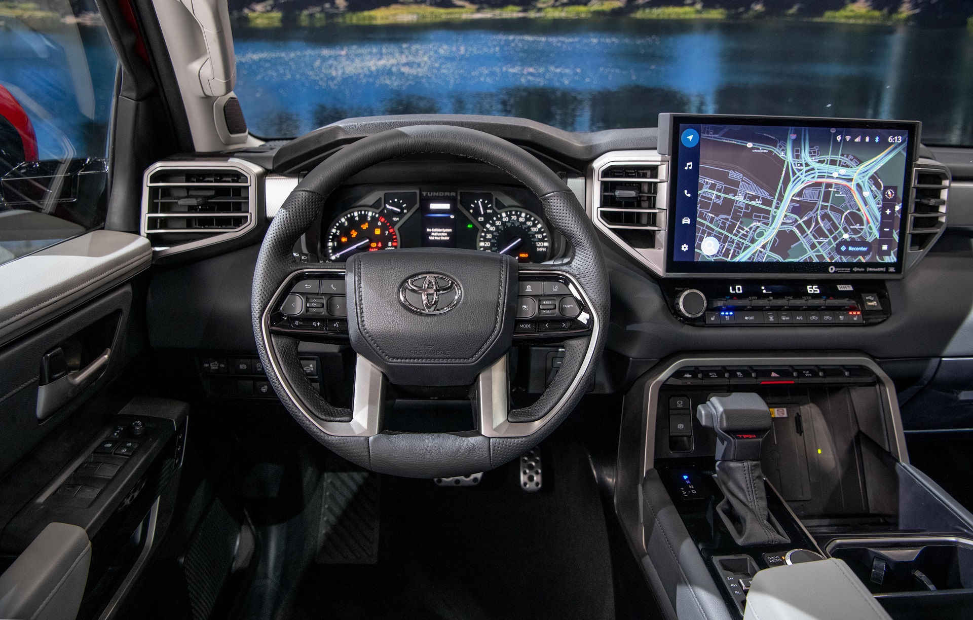 Download 2022 Toyota Tundra Limited - Interior, Cockpit HD Wallpaper 1920x1223 #87
