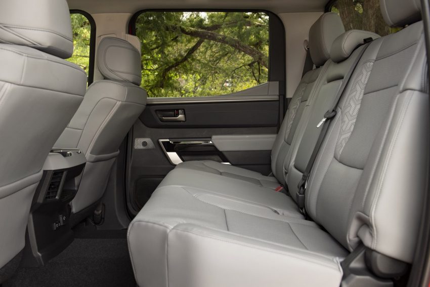2022 Toyota Tundra Limited - Interior, Rear Seats Wallpaper 850x567 #53