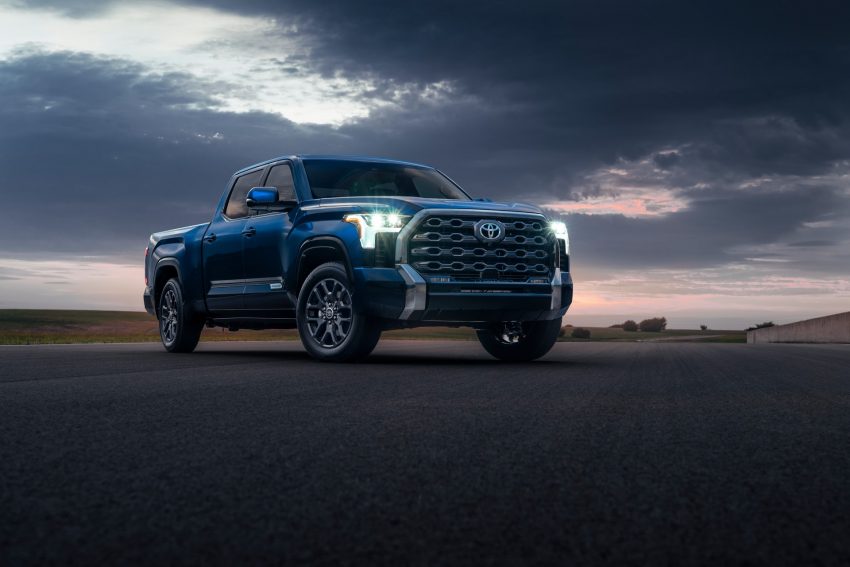 2022 Toyota Tundra Platinum - Front Three-Quarter Wallpaper 850x567 #6