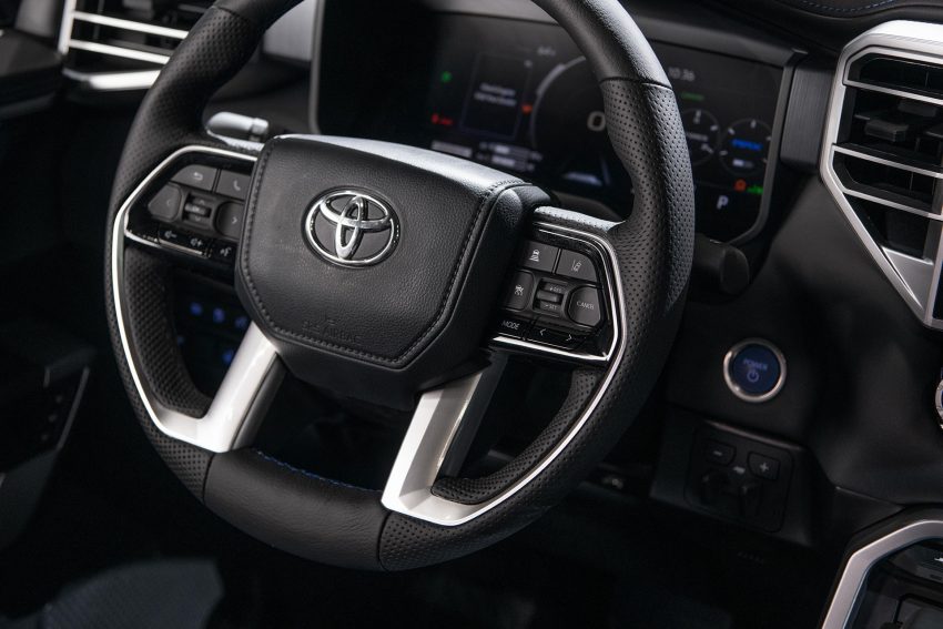 2022 Toyota Tundra Platinum - Interior, Steering Wheel Wallpaper 850x567 #25