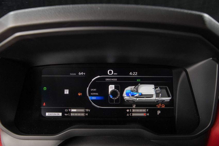 2022 Toyota Tundra TRD Pro - Digital Instrument Cluster Wallpaper 850x567 #113