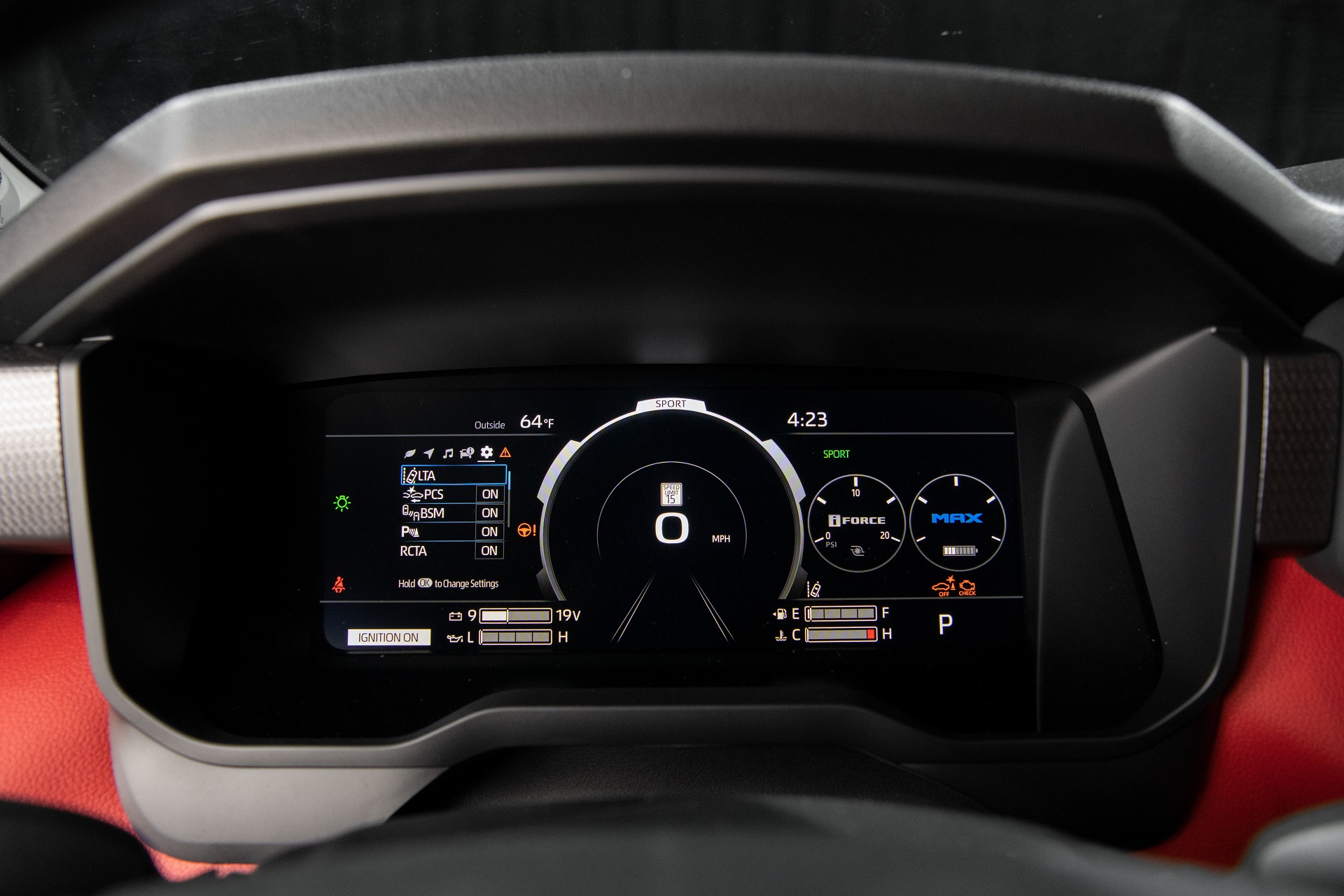 Download 2022 Toyota Tundra TRD Pro - Digital Instrument Cluster HD Wallpaper 1920x1280 #112