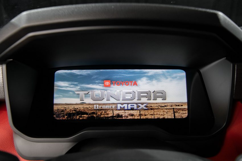 2022 Toyota Tundra TRD Pro - Digital Instrument Cluster Wallpaper 850x567 #110