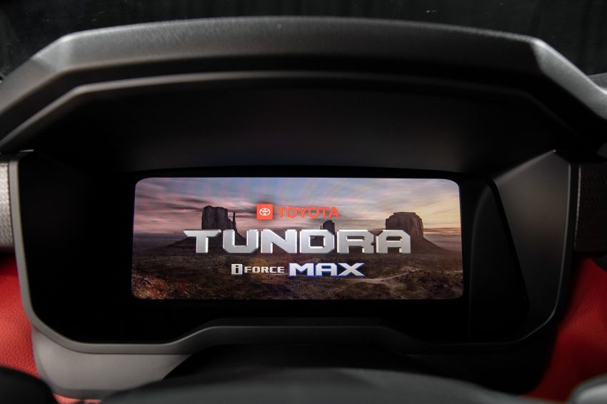 2022 Toyota Tundra TRD Pro - Digital Instrument Cluster Wallpaper 850x566 #109