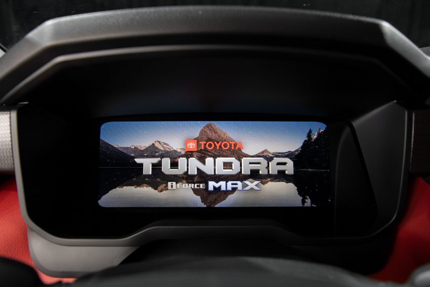 2022 Toyota Tundra TRD Pro - Digital Instrument Cluster Wallpaper 850x567 #108
