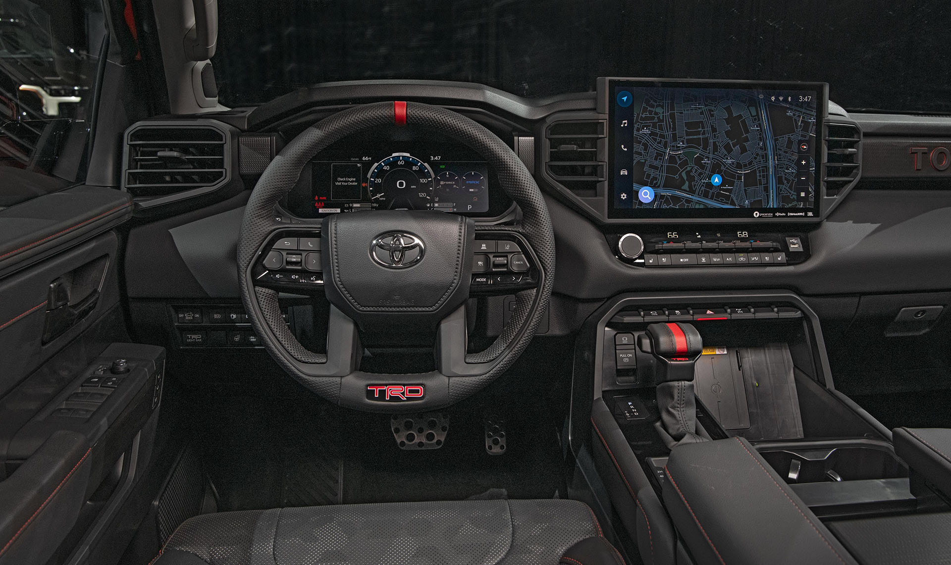 Download 2022 Toyota Tundra TRD Pro - Interior, Cockpit HD Wallpaper 1920x1141 #163