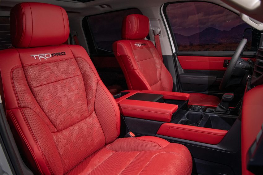 2022 Toyota Tundra TRD Pro - Interior, Front Seats Wallpaper 850x566 #95