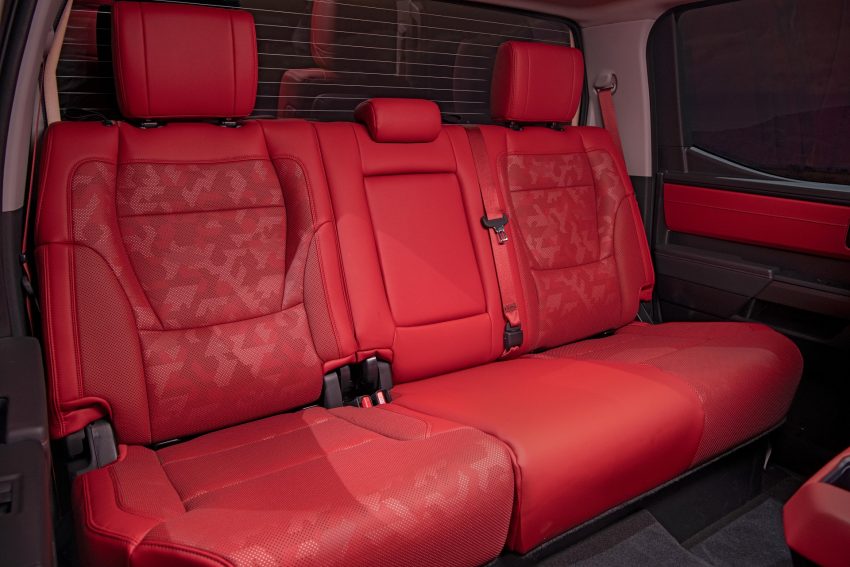 2022 Toyota Tundra TRD Pro - Interior, Rear Seats Wallpaper 850x567 #102