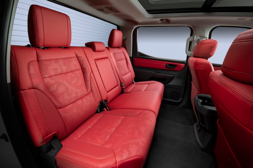 2022 Toyota Tundra TRD Pro - Interior, Rear Seats Wallpaper 850x567 #79