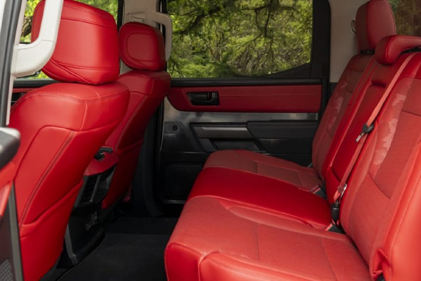 2022 Toyota Tundra TRD Pro - Interior, Rear Seats Wallpaper 850x567 #32