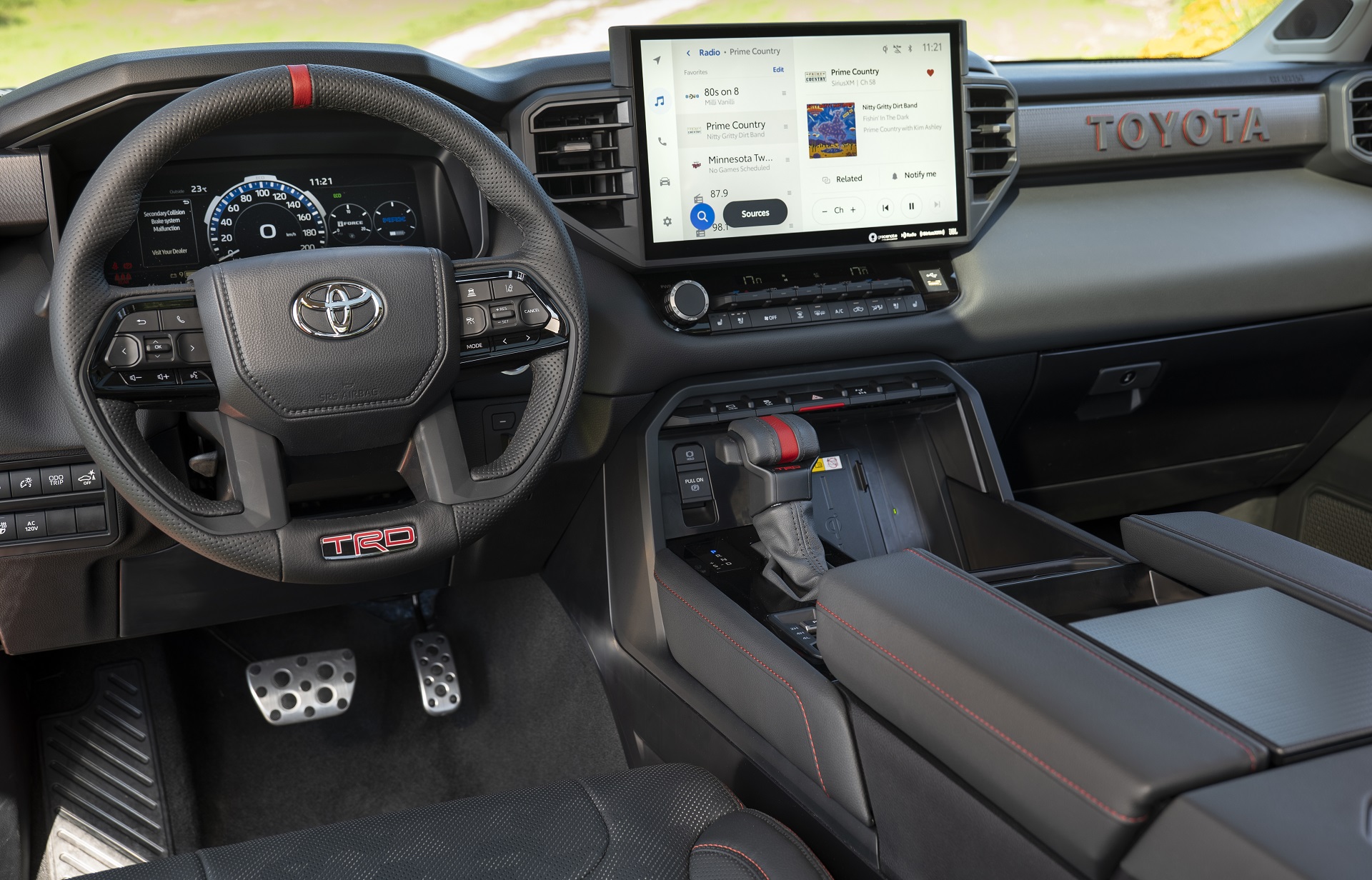 Download 2022 Toyota Tundra TRD Pro - Interior HD Wallpaper 1920x1232 #54