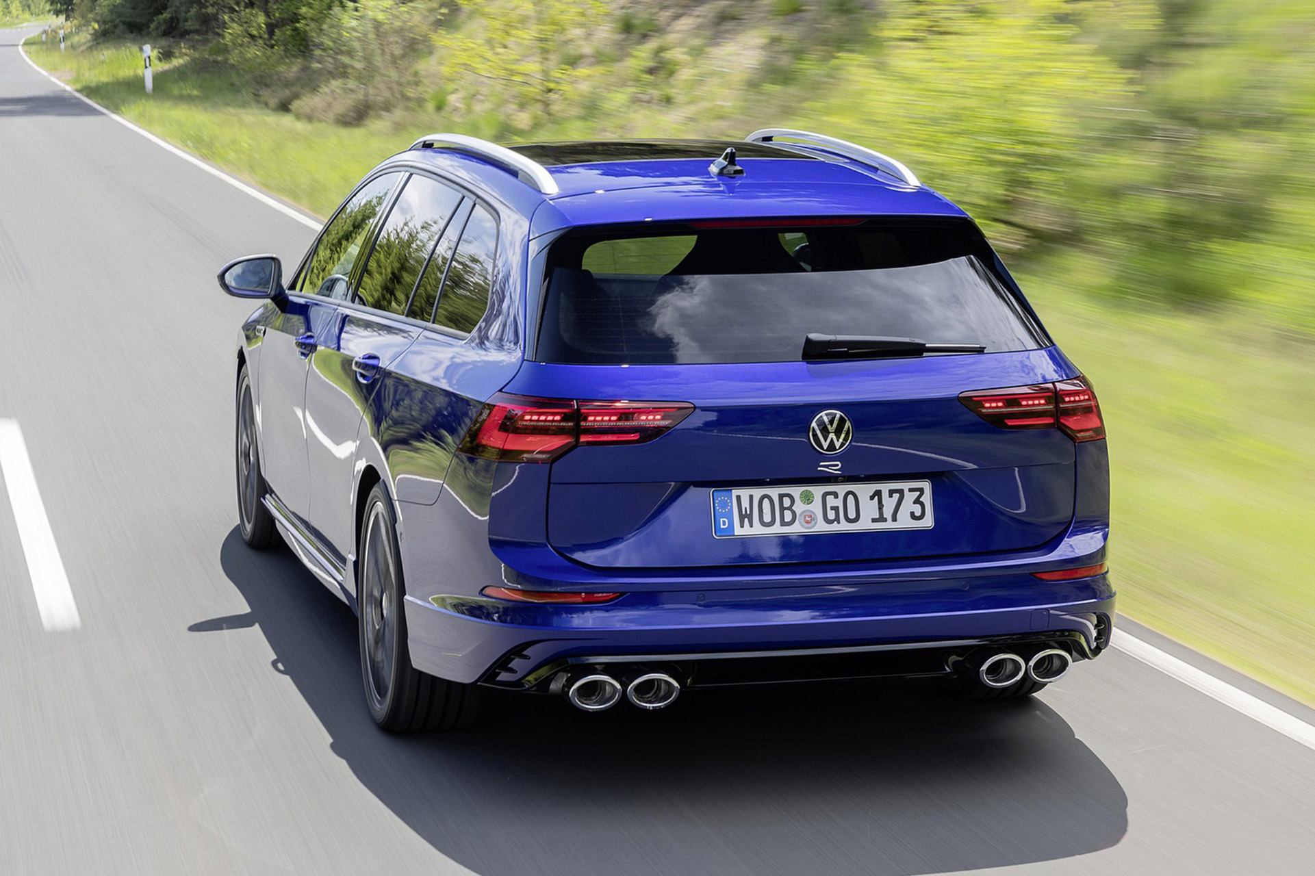 Download 2022 Volkswagen Golf R Estate - Rear HD Wallpaper 1921x1280 #29