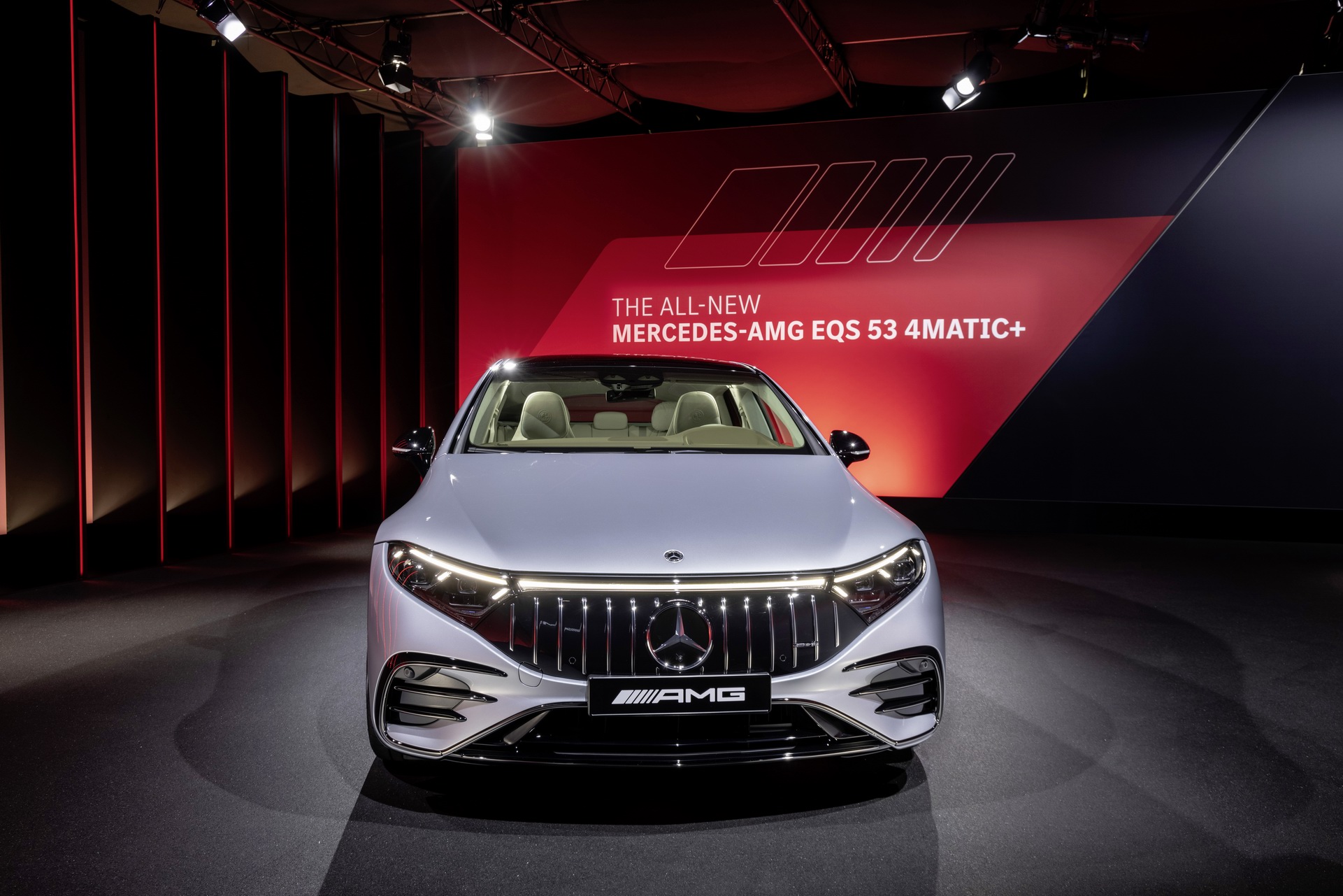 Download 2023 Mercedes-AMG EQS 53 4MATIC+ - Front HD Wallpaper 1921x1281 #34