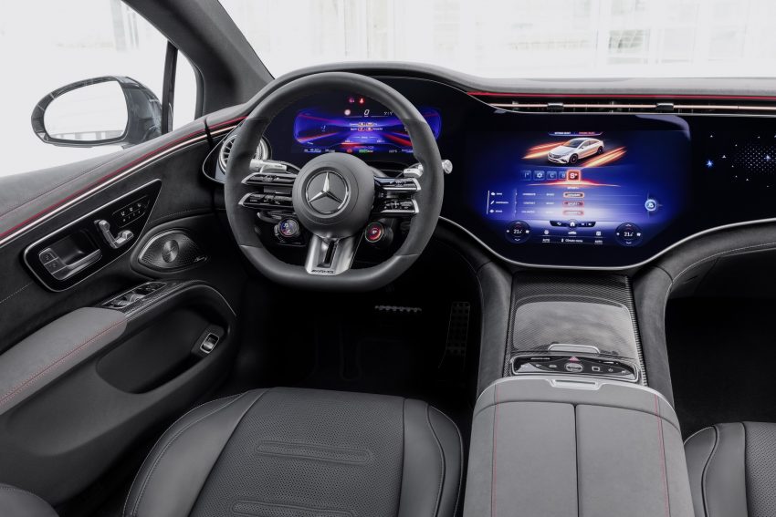 2023 Mercedes-AMG EQS 53 4MATIC+ - Interior, Cockpit Wallpaper 850x567 #27