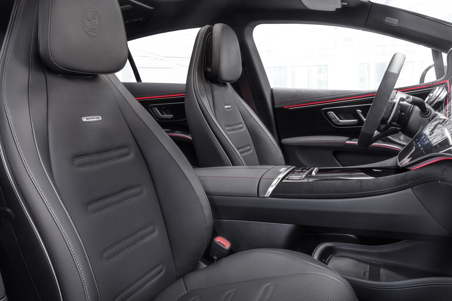 Download 2023 Mercedes-AMG EQS 53 4MATIC+ - Interior, Front Seats HD Wallpaper 1921x1281 #29