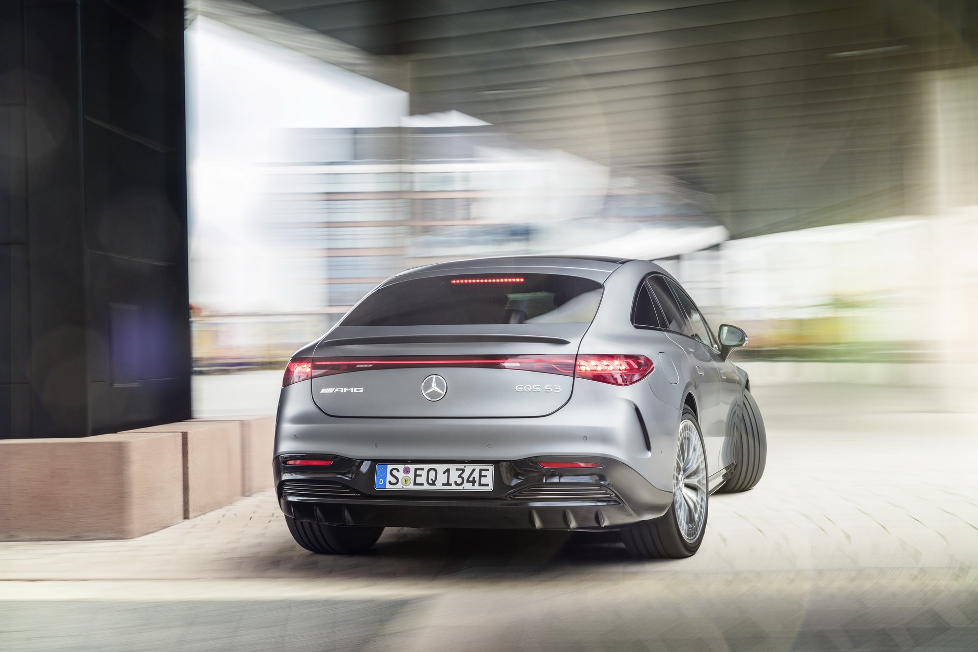 Download 2023 Mercedes-AMG EQS 53 4MATIC+ - Rear HD Wallpaper 1921x1281 #14