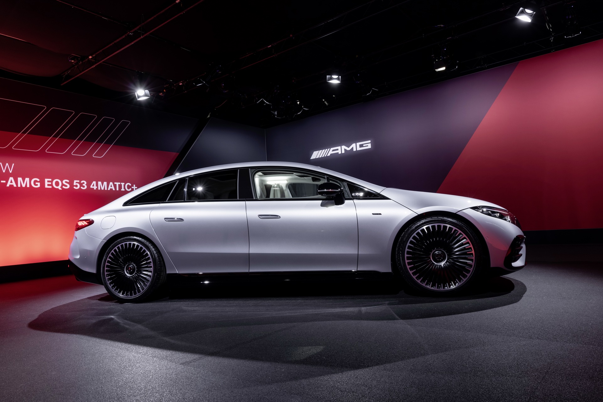 Download 2023 Mercedes-AMG EQS 53 4MATIC+ - Side HD Wallpaper 1921x1281 #41