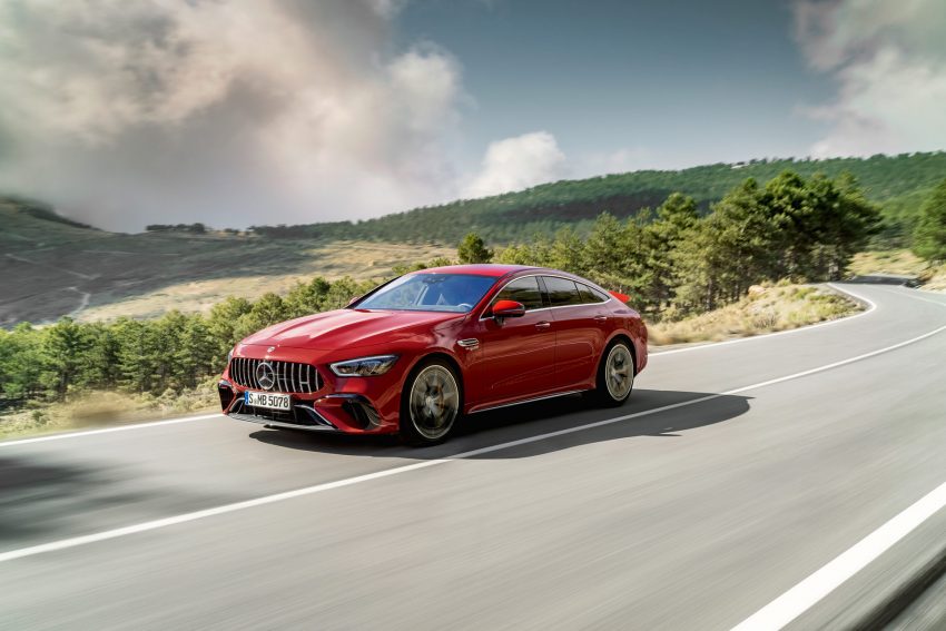 2023 Mercedes-AMG GT 63 S E Performance 4-Door - Front Three-Quarter Wallpaper 850x567 #16