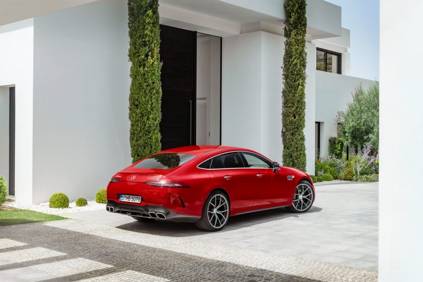 2023 Mercedes-AMG GT 63 S E Performance 4-Door - Rear Three-Quarter Wallpaper 850x567 #30