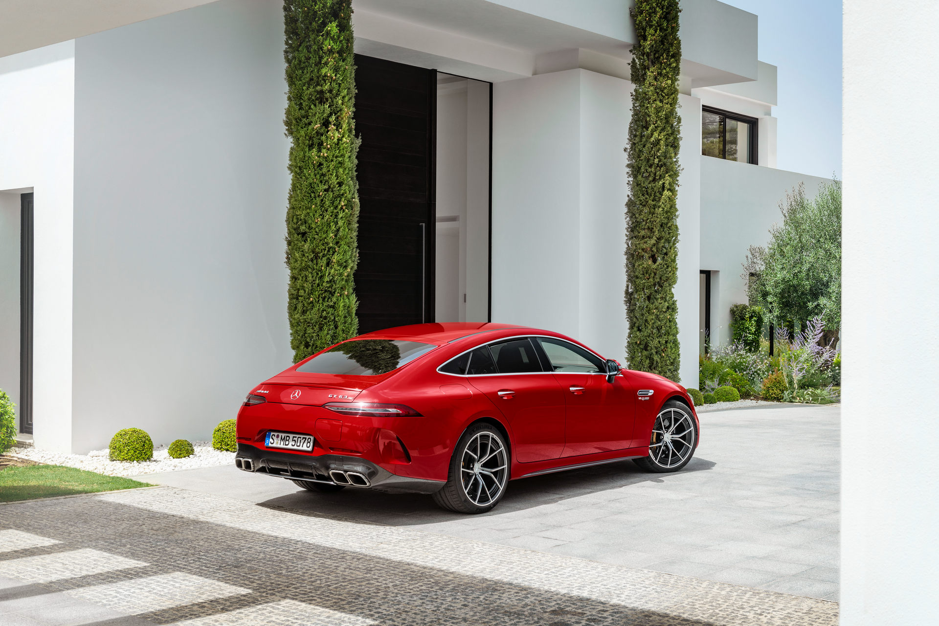 Download 2023 Mercedes-AMG GT 63 S E Performance 4-Door - Rear Three-Quarter HD Wallpaper 1920x1280 #30