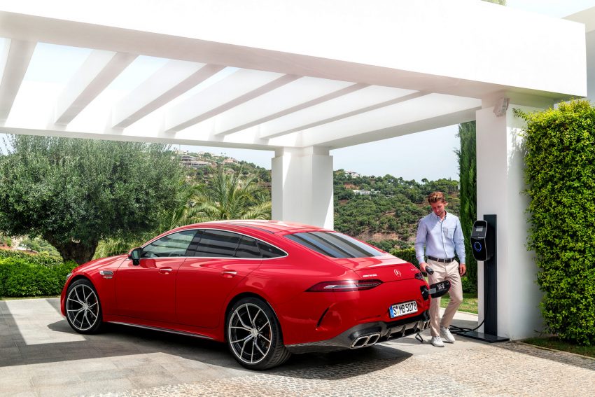 2023 Mercedes-AMG GT 63 S E Performance 4-Door - Rear Three-Quarter Wallpaper 850x567 #25