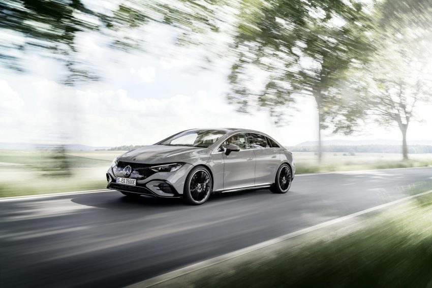 2023 Mercedes-Benz EQE 350 Edition 1 AMG Line - Front Three-Quarter Wallpaper 850x567 #2