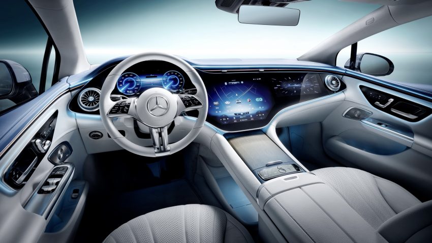 2023 Mercedes-Benz EQE 350 Edition 1 AMG Line - Interior, Cockpit Wallpaper 850x478 #74