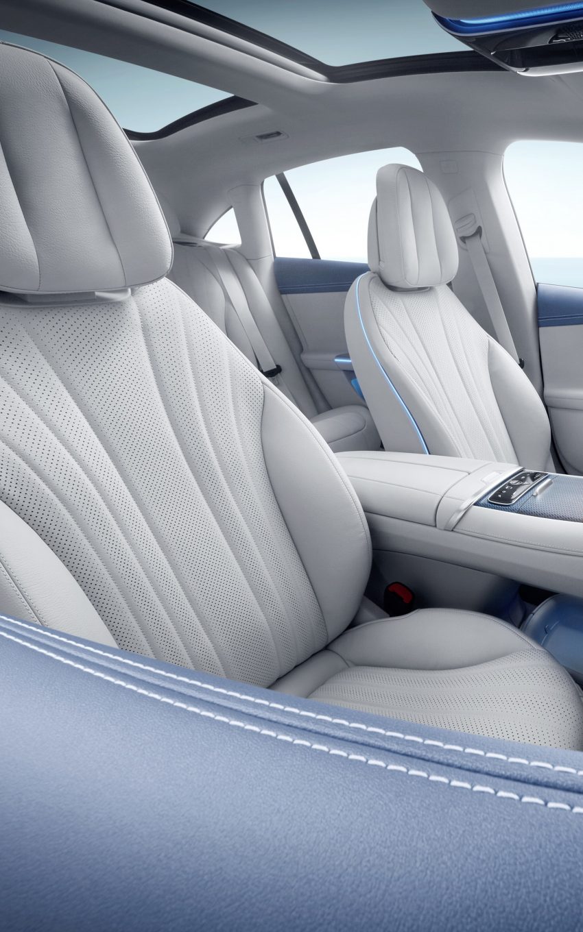 2023 Mercedes-Benz EQE 350 Edition 1 AMG Line - Interior, Front Seats Phone Wallpaper 850x1360 #79