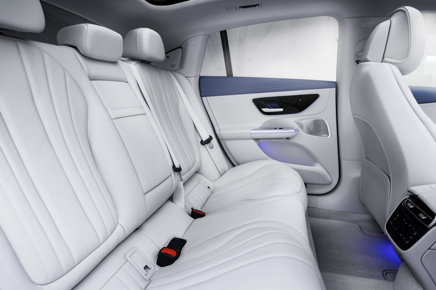 2023 Mercedes-Benz EQE 350 Edition 1 AMG Line - Interior, Rear Seats Wallpaper 850x567 #27