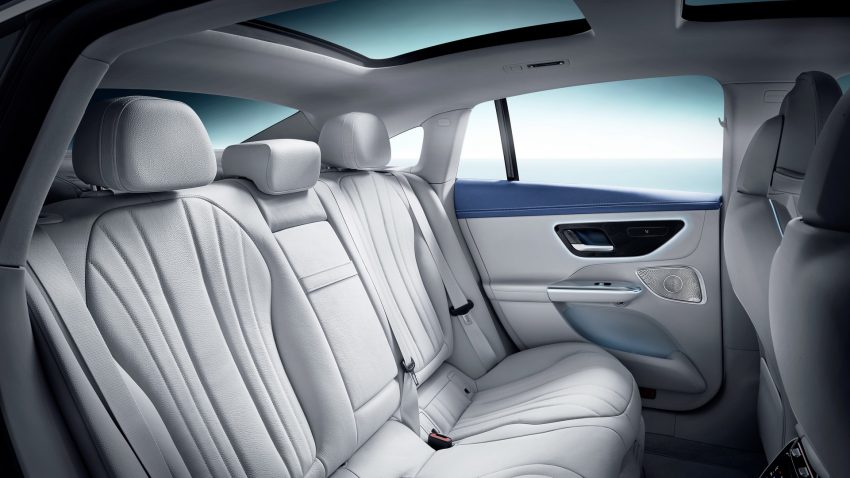 2023 Mercedes-Benz EQE 350 Edition 1 AMG Line - Interior, Rear Seats Wallpaper 850x478 #76