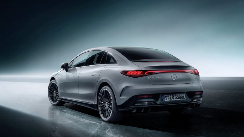 2023 Mercedes-Benz EQE 350 Edition 1 AMG Line - Rear Three-Quarter Wallpaper 850x478 #59