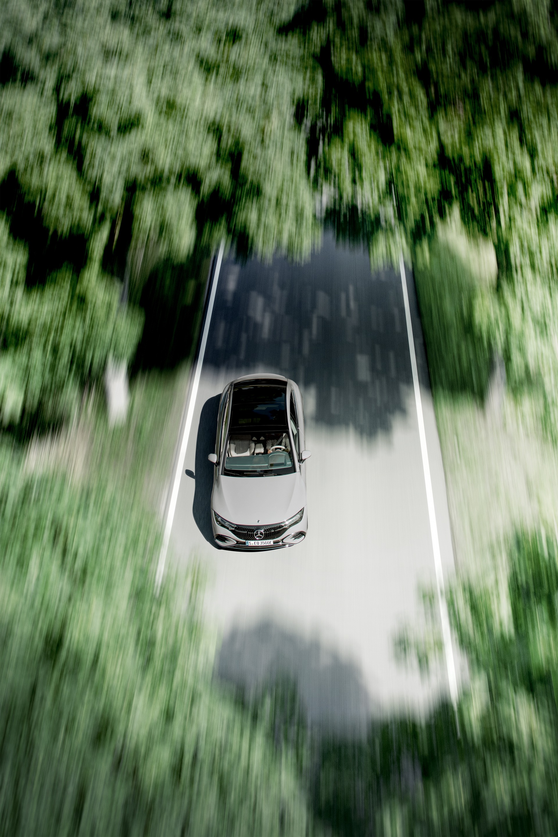 Download 2023 Mercedes-Benz EQE 350 Edition 1 AMG Line - Top HD Phone Wallpaper 1921x2881 #15