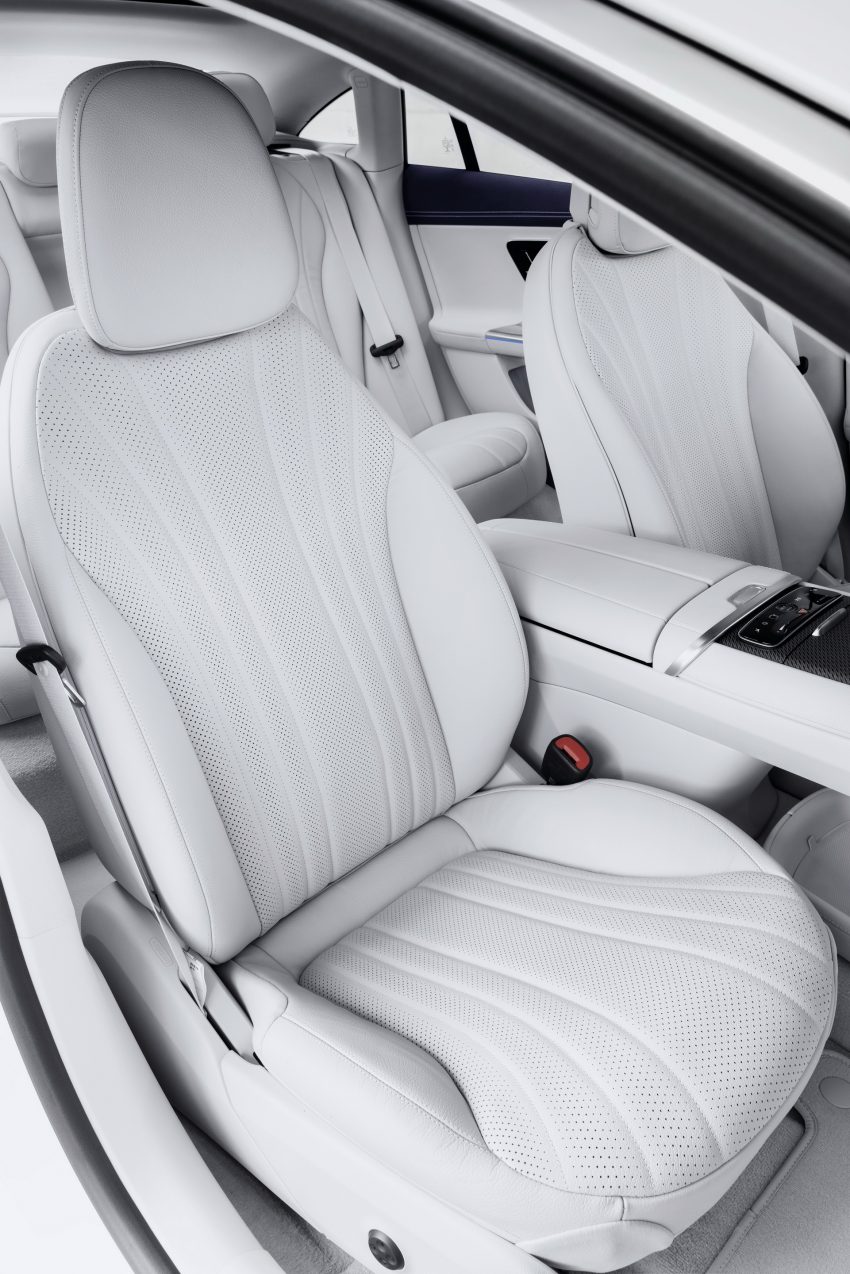 2023 Mercedes-Benz EQE 350 Electric Art Line - Interior, Front Seats Phone Wallpaper 850x1274 #55