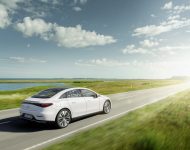 2023 Mercedes-Benz EQE 350 Electric Art Line - Rear Three-Quarter Wallpaper 190x150