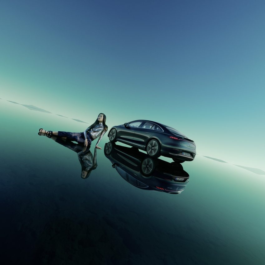 2023 Mercedes-Benz EQE - Rear Three-Quarter Wallpaper 850x850 #88