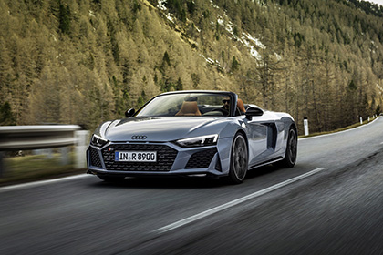 Download 2022 Audi R8 Spyder V10 Performance RWD HD Wallpapers and Backgrounds