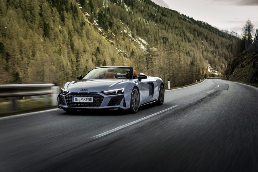 2022 Audi R8 Spyder V10 Performance RWD - Front Wallpaper 850x567 #1