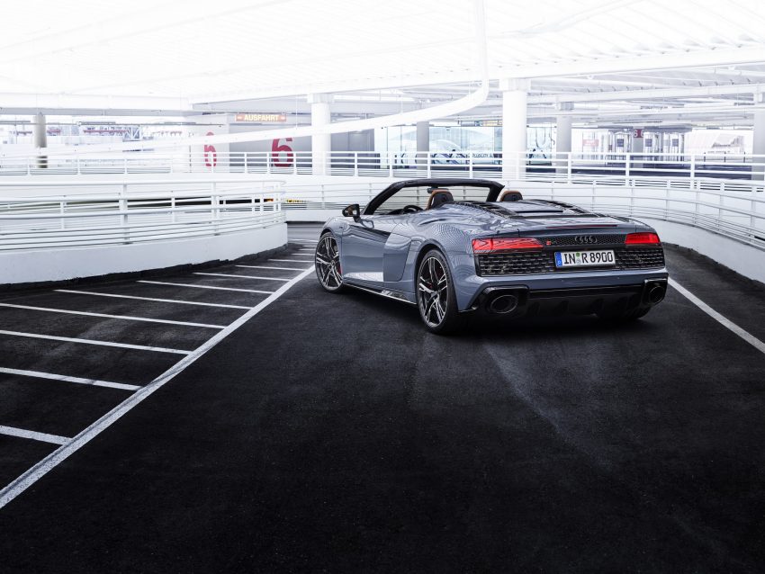 2022 Audi R8 Spyder V10 Performance RWD - Rear Three-Quarter Wallpaper 850x638 #7