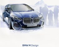 2022 BMW 223i Active Tourer - Design Sketch Wallpaper 190x150