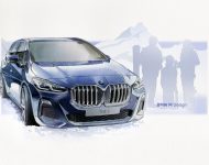 2022 BMW 223i Active Tourer - Design Sketch Wallpaper 190x150